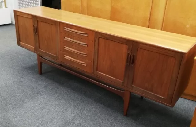 G Plan Large Sideboard in Teak with Storage in Cupboards and Drawers cs M32