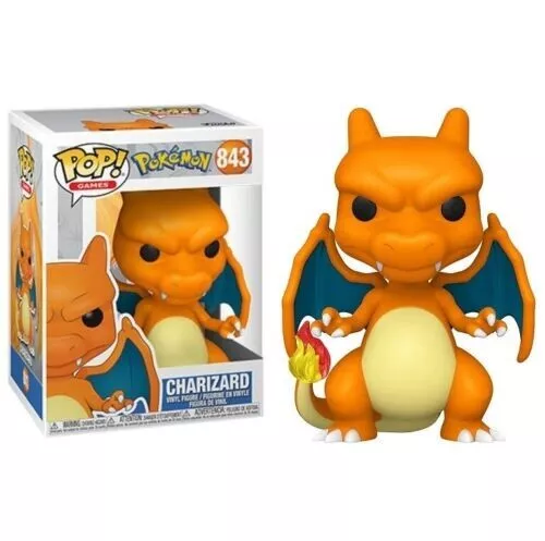 Funko Pop! Games Pokemon - Charizard #843 Vinyl Figure 9Cm *In Stock*