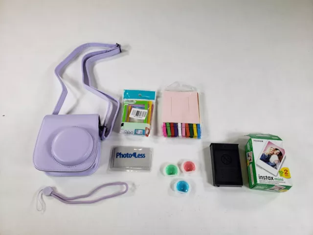 Accessory Bundle For Fujifilm Instax Mini 11 Camera - Bag, Film, Frames, Filters