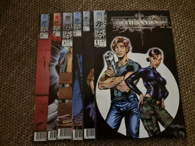 Die Vergessenen Nr. 1 Variant Cover & Nr. 1 - 5 Infinity IPP Comix DE (6 Comics)