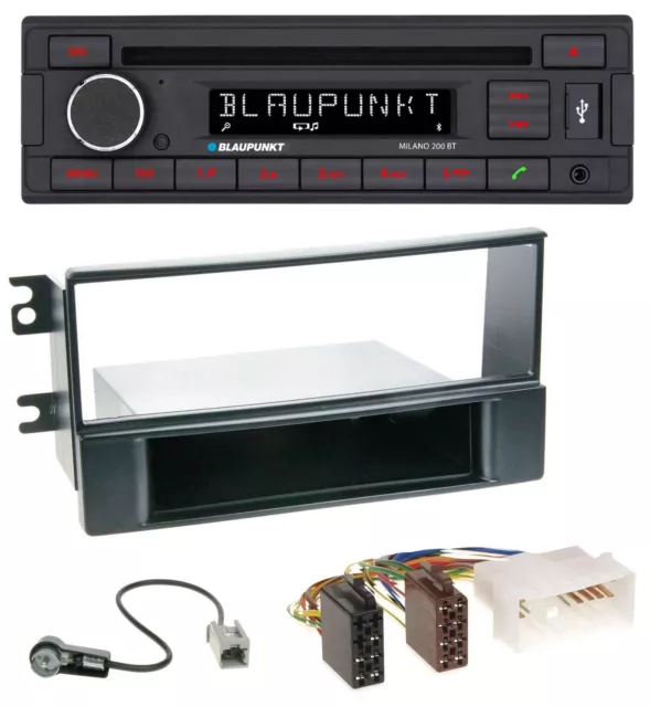 Radio de coche Blaupunkt MP3 USB CD Bluetooth AUXILIAR para Kia Sportage II (2008-2010)