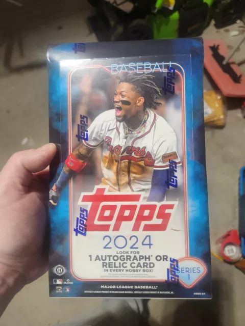 2024 Topps Series 1 Baseball Factory Sealed Hobby Box!
