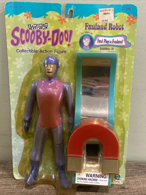 2000 Charlie the Funland Robot Series 2 Action Figure - Scooby-Doo! Sealed
