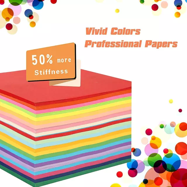 Papel Origami Color Doble Cara 160 Hojas 20 Colores Papel Cuadrado Facil Plegar 3