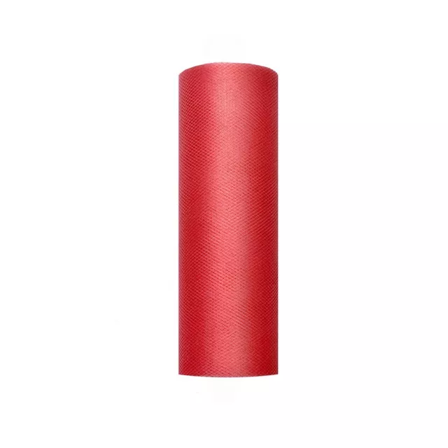 Tulle Uni Rouge 15Cmx9M