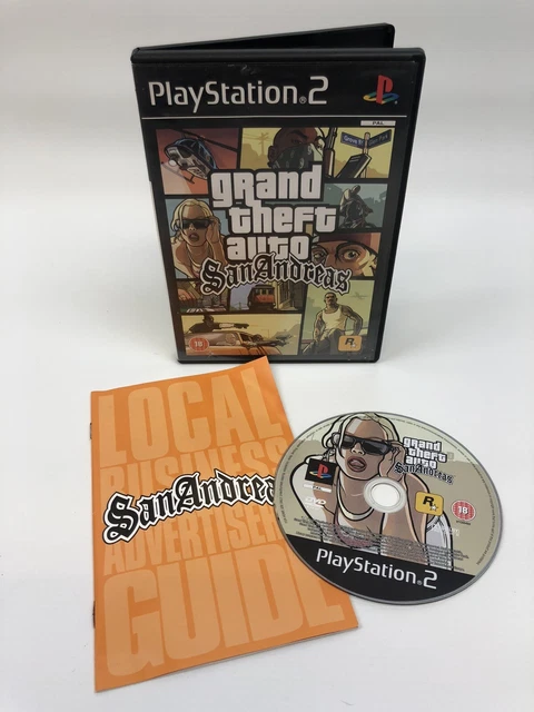SONY PLAYSTATION 2 - Grand Theft Auto San Andreas - PAL - CD Only £7.98 ...