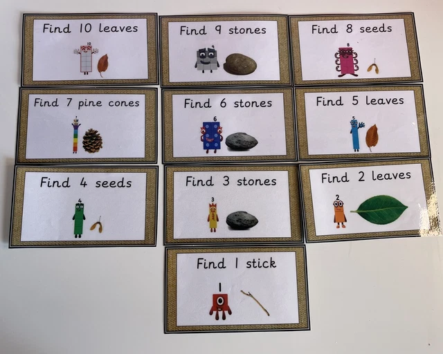 New Numberblocks Laminated Letter Cards Flashcards Ma vrogue.co