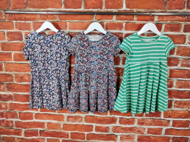 Girls Bundle Age 3-4 Years H&M Next Short Sleeve T-Shirt Dress Set Summer 104Cm