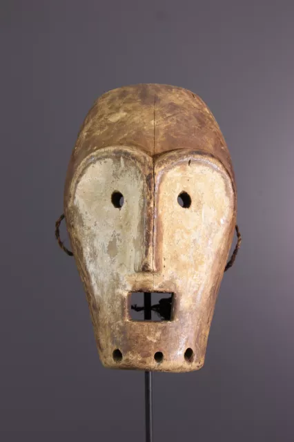 Lega Mask African Tribal Art Africain Arte Africana Afrikanische Kunst **