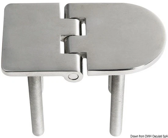 Charnière Inox mm70x40 Marque Osculati 38.873.30