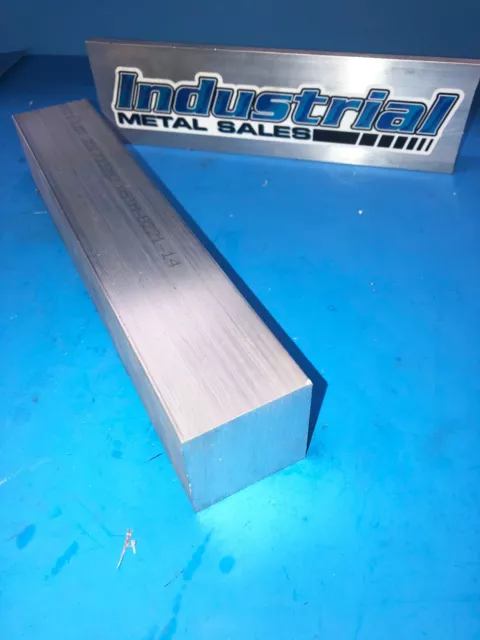 6061 T6511 Aluminum Square bar 2" x 2" x 36"-Long---> 6061 Square Bar 2"