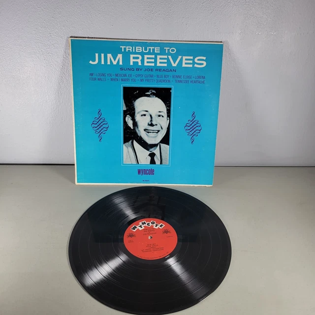 Joe Reagan - Tribute To Jim Reeves Vinyl LP Record  - 1964