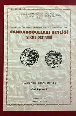 TURKISH NUMISMATIC SOCIETY PUBLICATIONS islamic Anatolian 2003 Beylik coin hoard