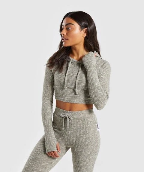 Gymshark Vital Seamless Set Leggings Bra Vital Rise Smokey Grey