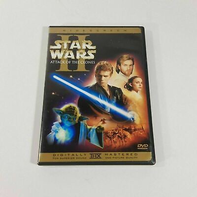 Star Wars Episode II: Attack of the Clones (DVD, 2002, 2-Disc Set Widescreen