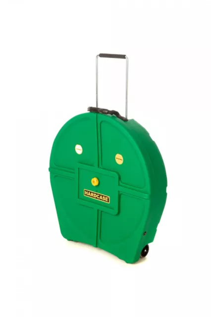 HARDCASE Cymbal Trolley-Case mit Rollen 24" HNP12CYM24-DGDark Green