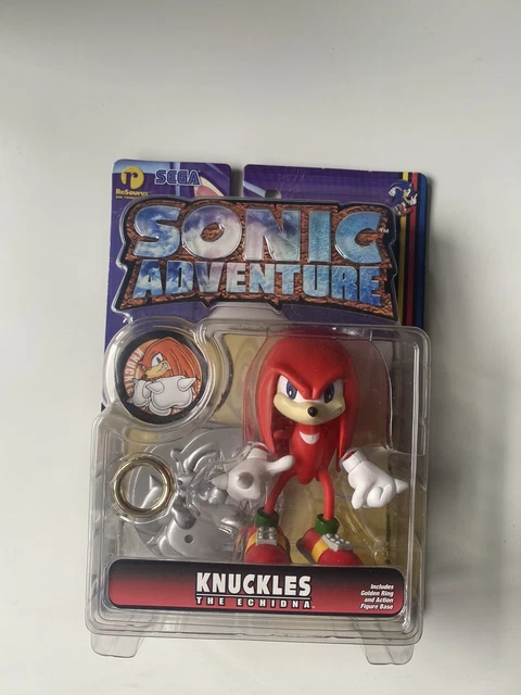 Figurine Sonic Adventure Knuckles The Echidna – ReSaurus 1999 – Blister Neuf
