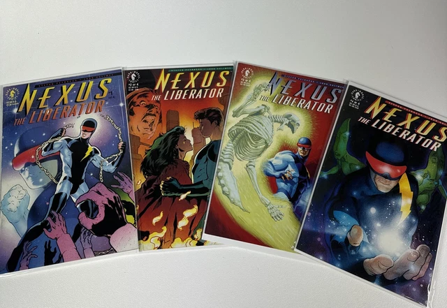 Dark Horse Comics Nexus The Liberator- Complete Set of 4 Comics