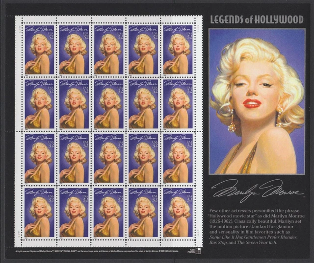 USA MiNr.: 2570 ** Marilyn Monroe Jewelry Bow