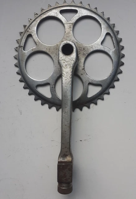 Plateau Vélo Vintage Magistroni – 42 Dents, Pédalier 170 Mm – Pièce Détachée Vélo De Collection