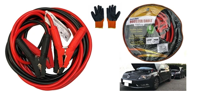 Cavi booster professionali HEAVY DUTY 1000amp 6 metri per auto auto auto auto auto auto auto autovet