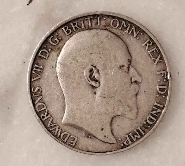 edward vii florin two shilling coin 190 (?)