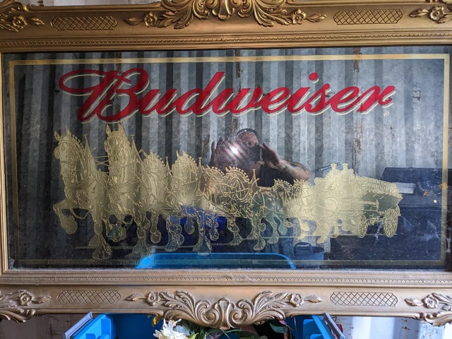 Anheuser Busch Clydesdale mirror