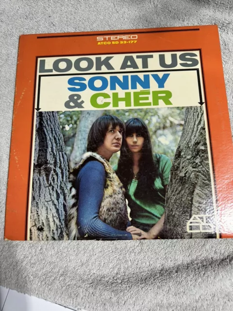 Sonny And Cher Look At Us LP 1965 ATCO Records