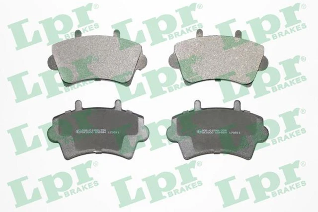 Kit pastiglie freno a disco LPR 05P884 per Renault Nissan Movano X70 Opel Bus