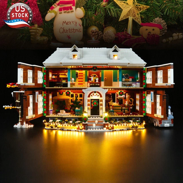 YEABRICKS LED Lumière pour Lego-21330 Ideas Home Alone Modèle de Blocs de Construction (Ensemble Lego Non Inclus