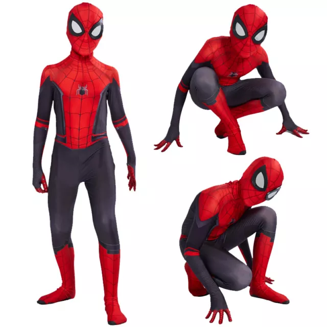 Costume cosplay bambino bambini Spider-Man Far From Home Spiderman Zentai
