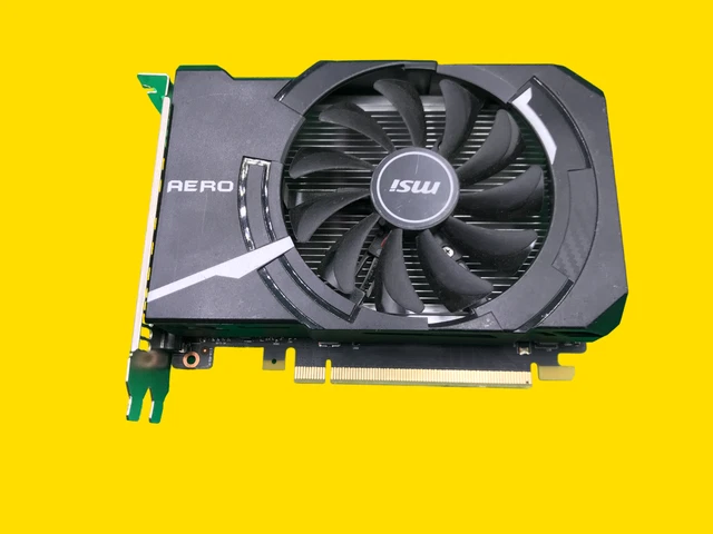 MSI NVIDIA GEFORCE GTX 1050 Ti 4GB Dual Fan Low Profile Graphics Card LP RARE EUR 135 02 PicClick FR