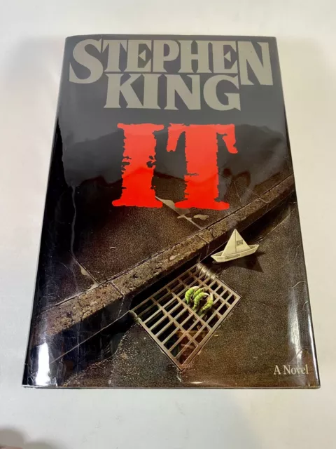 IT BY STEPHEN KING ~ 1986 Viking Hardcover.  True 1st Edition 1st Printing!