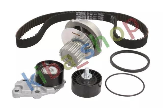 Timing Set Belt + Pulley + Water Pump Fits For Daewoo Cielo Espero Lanos Nexia