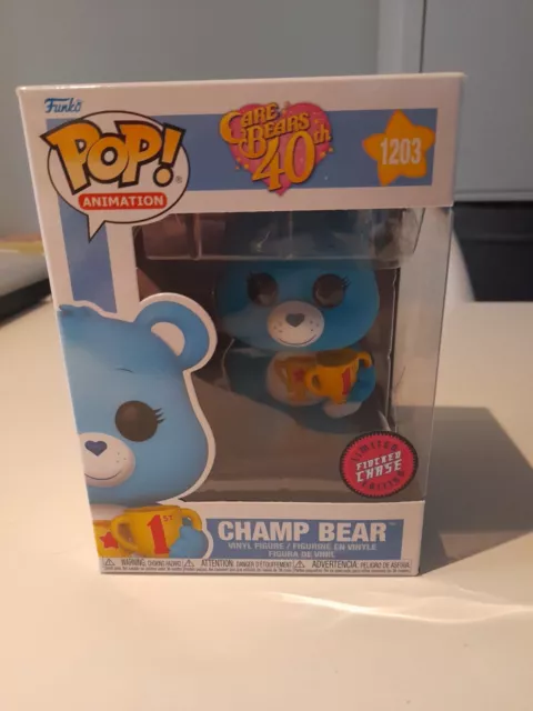 Funko Pop Champ Bear 1203 - Bisounours - Care Bears - Figurine