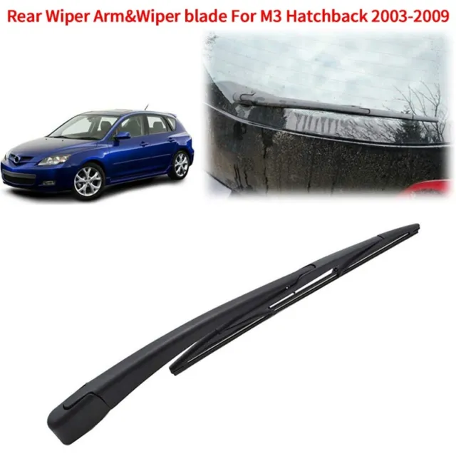 Rear Window Wiper Blade & Windshield Wipers Arm for 3 Hatchback 2003-200ee