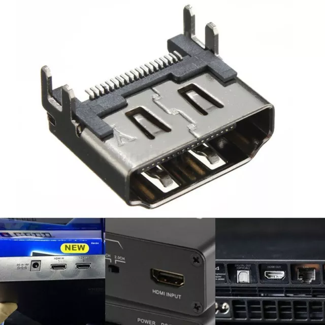 Top Quality PlayStation 4 HDMI Display Port Socket Jack Connector Ps4 Console UZ