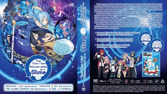 ANIME DVD THAT Time I Got Reincarnated as a Slime: The Movie - Scarlet Bond  $36.94 - PicClick AU