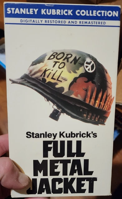 Full Metal Jacket VHS Movie VCR Video Tape Used Stanley Kubricks