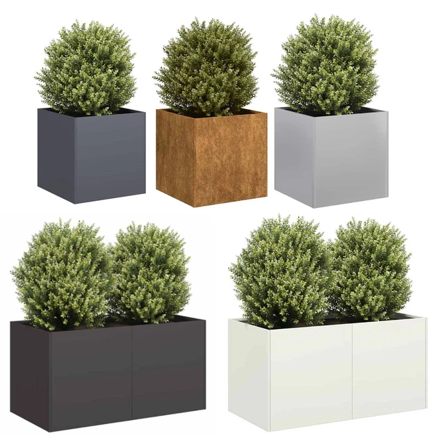 Willood Hochbeet Aus Cortenstahl – 580x50x36 Cm, Wetterfest & Platzsparend Für Balkon & Garten