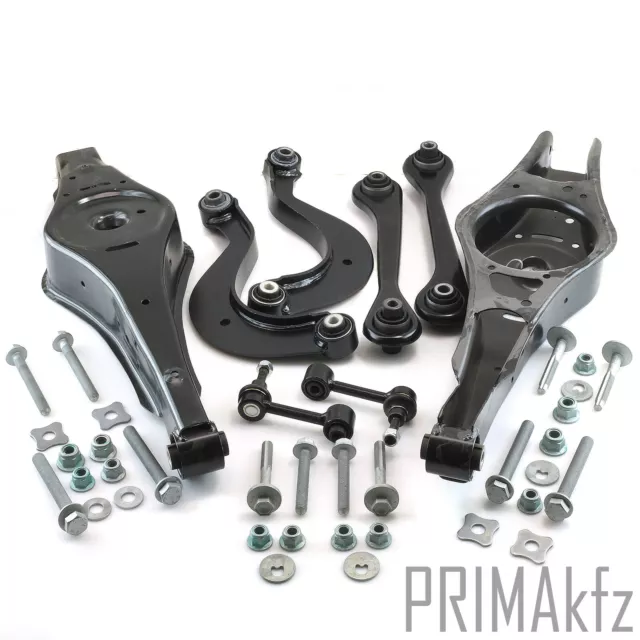 Kit Bras de Suspension + Biellettes Essieu Arrière avec Vis pour VW VI Passat