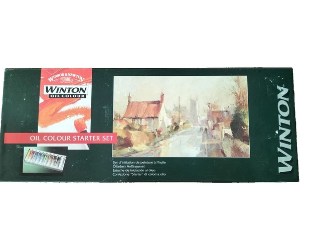 Winsor & Newton Winton Ölfarbe, Starterset, 10 x 37ml Röhren - unbenutzt