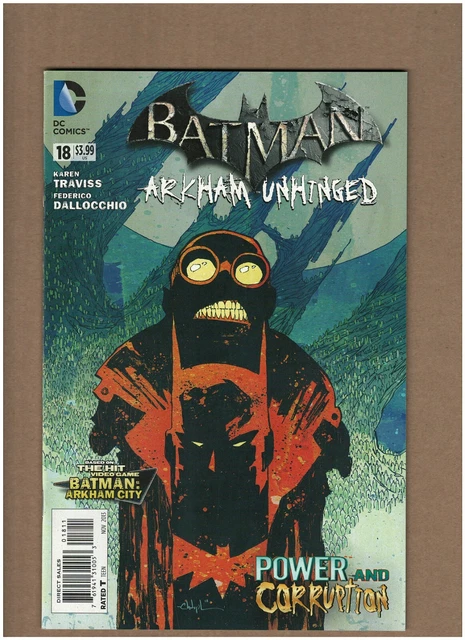 Batman Arkham Unhinged #18 DC 2013 Karen Traviss Video Game Series VF/NM 9.0
