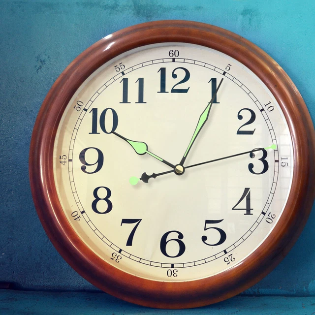 Set Di Lancette 10 Cm - Oro Bianco Nero - In Alluminio - Per Riparazione Fai Da Te Orologio Da Parete Orologio Da Tavolo - Compatibile - Acquista Un Set Di Lancette - Italia - Foto 8