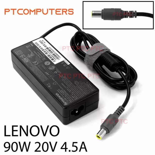 20V 90W Genuine Charger Adapter 4 Lenovo ThinkPad T420 T410 T430 T520 X200 X220