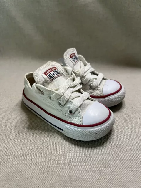 Unisex Toddler Converse Chuck Taylor All Star Classic Optical White Size 5