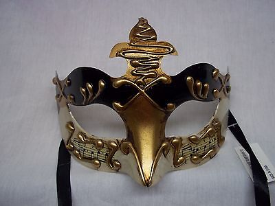 Mask Halloween Venetian Mask Masquerade Musical Notes 6 Colors To Choose From