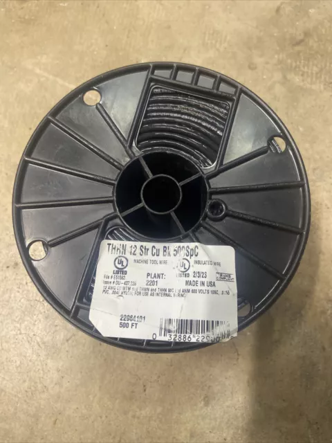THHN AWG#12 Building Wire Black