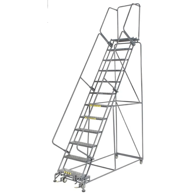 Ballymore Rolling Ladder Overall Height 153 in Steps 12 Cap 450 lb