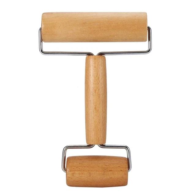 Matterello In Legno Per Pizza E Pasta - Piccolo E Pratico, Design Ergonomico - Foto 2